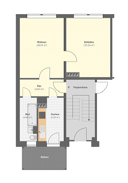 Grundriss - Toller Grundriss!, Bieblacher Straße 59, Gera