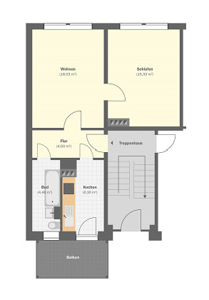 Grundriss Toller Grundriss!, Bieblacher Straße 59, Gera